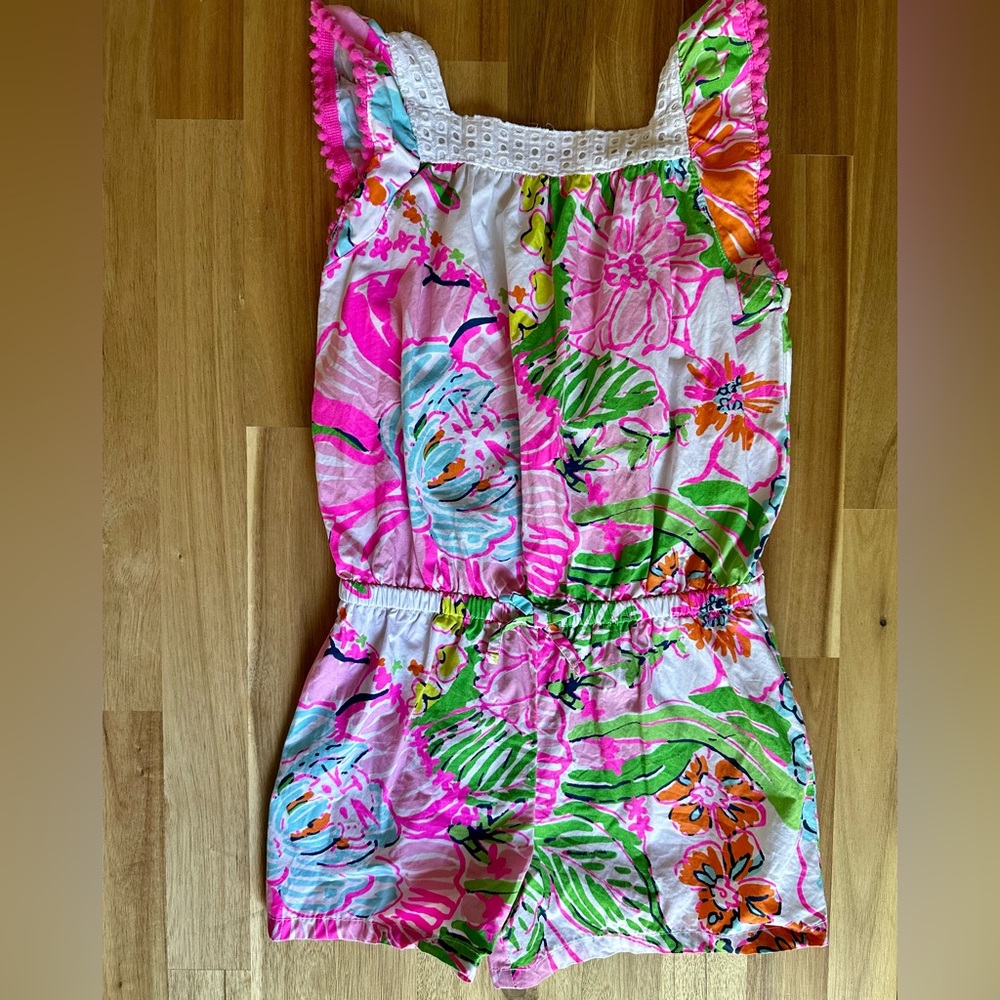 Lilly Pulitzer Target Girls Romper. Size 5T.
